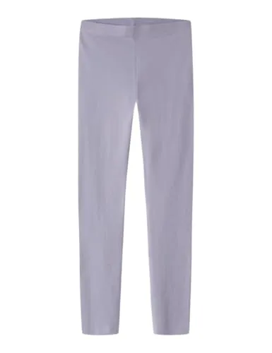 Name IT Damen Nkfvivian Legging Noos, Lavender Gray, 92 EU