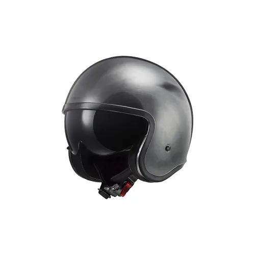 LS2 OF599 Spitfire II Jethelm XL - Komfort und Stil vereint - Motorradhelm für alle Jahreszeiten mit integriertem Sonnenvisier, leichtgewichtig und mit Schnellverschluss. Ideal für ATV, Quad und Onroad-Fahrten.