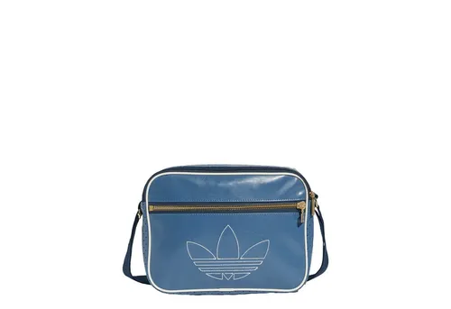 adidas Originals Sporttasche AIRLINER - Retro Schultertasche - Sporttasche im Retrolook aus 100% Polyurethan, perfekt für Laufen und Freizeit, leicht abwischbar und stylish in Preloved Ink / Aurora Ink.