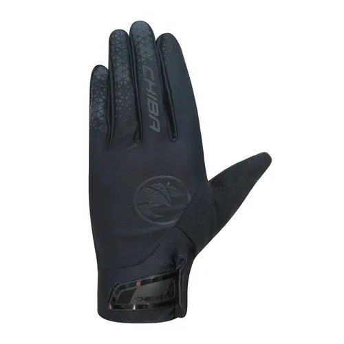 Chiba BioXCell Touring Fahrradhandschuhe schwarz - Größe S - Fahrradhandschuhe mit anatomischer Gelpolsterung für optimalen Komfort und Druckentlastung, ideal für lange Touren und perfekte Passform durch atmungsaktive Materialien.