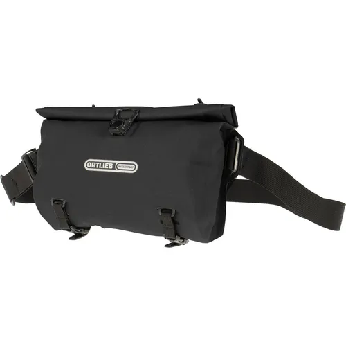 Ortlieb Velo-sling black - Fahrradtasche mit innovativem Magnetverschluss, wasserdicht und ideal für den urbanen Alltag beim Radfahren, Freizeit und Arbeit. Robust, nachhaltig produziert und mit praktischem Tragesystem.