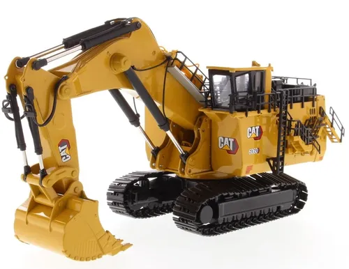 Diecast Masters 85651 - Caterpillar Mining Bagger 6060 mit Tieflöffel, detailgetreues H0 CAT Baufahrzeug, Maßstab 1:87, ca. 25 x 11 x 14 cm, ab 14 Jahren, für Modelleisenbahnen und Sammler geeignet