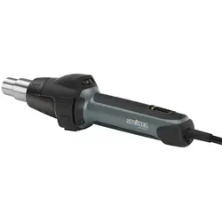 Steinel 008284 HG 2420 E Heißluftgebläse 2200W - Heißluftpistole mit stufenloser Temperatureinstellung bis 650°C und 2-stufiger Luftmengenregulierung, ideal für Profis auf der Baustelle.
