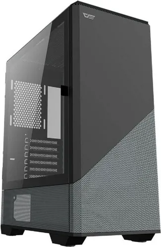 Darkflash DLC31 ATX-Computergehäuse – Modernes Design mit hoher Kompatibilität - Das Darkflash DLC31 ATX-Computergehäuse bietet Platz für vielseitige Konfigurationen und beeindruckt mit einem modernen Design. Die gehärtete Glasfront betont Ihre Hardware, während die 7 Erweiterungssteckplätze maximale Flexibilität gewährleisten.