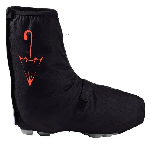 VAUDE Überschuhe Bike Gaiter short – Spritzschutz für Fahrradschuhe - Fahrradschuhe, idealer Spritzschutz für nasse Bedingungen, Größe 44-46, Farbe schwarz