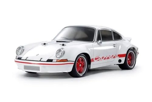 Tamiya Porsche Carrera RSR 2.8 1:10 RC Modellauto - RC-Modelle – Bausatz des legendären Porsche Carrera RSR 2.8 mit vielseitigem TAMIYA BT-01 Chassis für individuelle Antriebskonfigurationen und optimalen Fahrspaß.