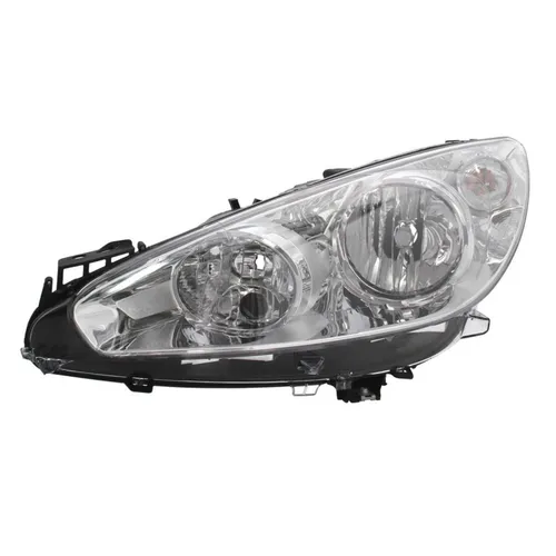 ABAKUS PEUGEOT 550-1152LMLD-EM Hauptscheinwerfer - Frontscheinwerfer für PEUGEOT, ECE-geprüft mit Stellmotor für LWR, ideal für optimale Sicht bei Nachtfahrten.