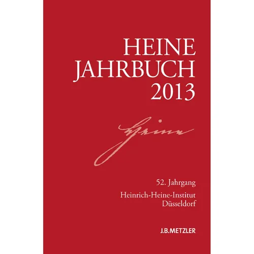 J.B. Metzler Heine-Jahrbuch 2013 (Kenneth A. Loparo, 2013) (55521663)