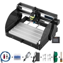 VEVOR Graviermaschine 3018 Pro mit 10000RPM - Vielseitige VEVOR Graviermaschine für Holz, Aluminium und mehr. Mit 3-Achsen GRBL Steuerung und großem Arbeitsbereich von 300 x 180 mm ideal für präzise Gravuren und kreative Projekte.