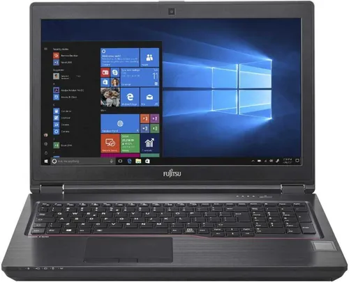 Fujitsu Celsius H780 Q P600 i7-8750H - 15.6" Notebook mit Windows 10 Pro, IPS-Display und leistungsstarkem Intel Core i7-8750H, ideal für kreative Profis dank NVIDIA Quadro P600 Grafik.