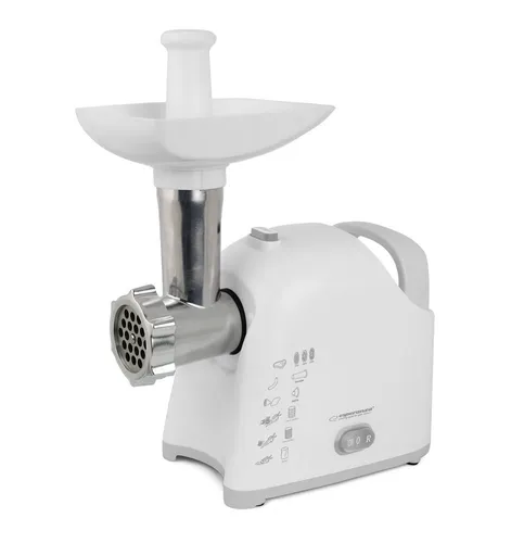 Esperanza EKM033 Fleischwolf 2200 W - Fleischwolf mit 2200 W Leistung, ideal für die Zubereitung von frisch gemahlenem Fleisch und Wurst, kompakte Bauweise für einfache Handhabung.