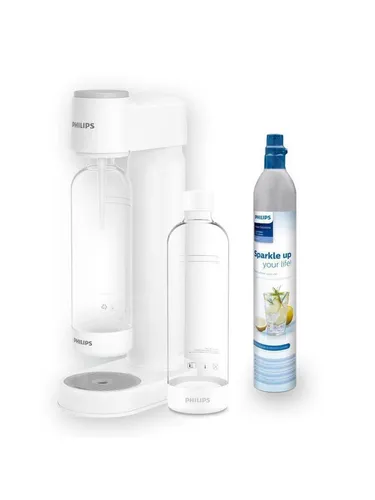 Philips GoZero ADD4901WH - Wassersprudler - Wassersprudler für erfrischende Sprudelgetränke, umweltfreundlich und ideal für Zuhause.