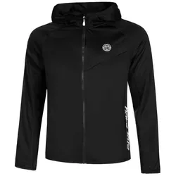 BIDI BADU Herren Crew Hood Jacket - Schwarz, Größe S - Stylische und bequeme Kapuzenjacke für Herren, ideal für sportliche Aktivitäten oder Freizeit. Hochwertige Qualität für optimalen Tragekomfort.