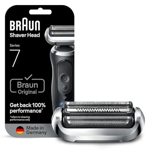 Braun Series 7 Scherkopf 74s – ORIGINAL Ersatzscherteil für optimale Rasur - Holen Sie sich Ihre Rasierleistung zurück mit dem ORIGINAL Braun Scherkopf 74s. Für eine gründliche und sanfte Rasur, kompatibel mit Series 7 Rasierern der Generationen 70, 71 und 72. Einfacher Austausch für beste Ergebnisse.
