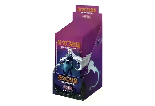 Riftbound League of Legends TCG Unleashed Slim Display Chinesisch – 24 Booster Packs - Das Riftbound: League of Legends TCG Unleashed Slim Display in chinesischer Sprache bietet 24 versiegelte Booster Packs für TCG-Fans und Sammler. Ideal zum Entdecken neuer Karten und zur Erweiterung Ihrer Sammlung.