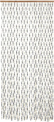 Türvorhang "KNOTS" braun 200 cm - Insektenschutz und Dekoration - Moderner Türvorhang KNOTS mit 36 Strängen. Geräuscharm aus Papier, bietet effektiven Insektenschutz und verleiht jeder Tür einen dekorativen Akzent.