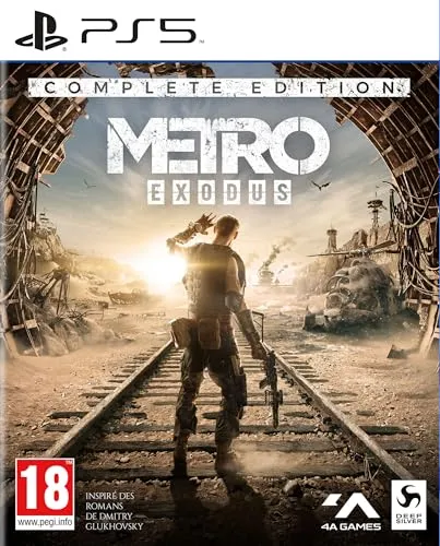 Metro Exodus: Complete Edition PS5 - Spiele für PlayStation 5, optimiert für 60 FPS und 4K Auflösung, inklusive aller DLCs für ein fesselndes Erlebnis in einer post-apokalyptischen Welt.