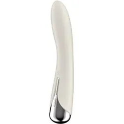 Satisfyer Spinning Vibe 1 G-Punkt Vibrator Beige 11 cm - Kreatives Sexspielzeug mit innovativer Spin-Funktion für aufregende Erlebnisse. Kompakt und benutzerfreundlich, perfekt für die individuelle Entspannung.