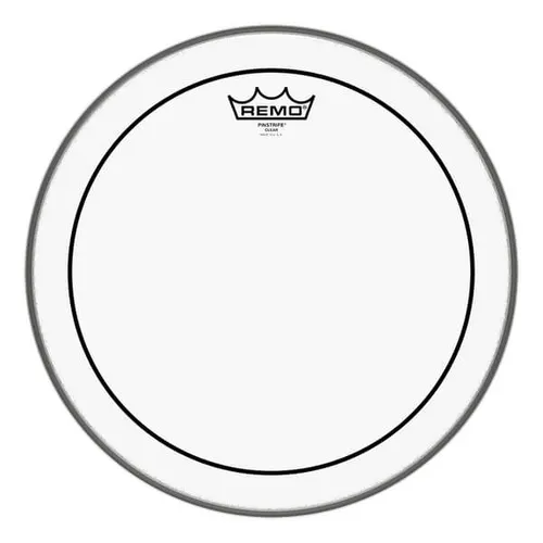 Remo Schlagzeugfell Pinstripe transparent 15" PS-0315-00 - Felle für Schlagzeuge, 2 Lagen 7-mil Mylar Film für tiefen Ton und moderaten Attack - perfekt für Pop, Rock und R&B.