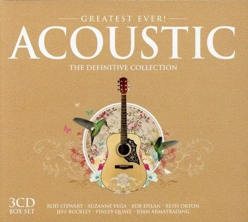 ACOUSTIC-GREATEST EVER (Bob Dylan, Donovan, Rod Stewart, Aimee Mann) 3 CD NEU