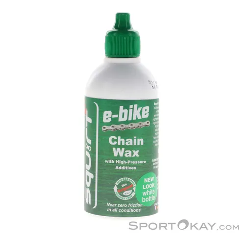 squirt E-Bike Lube Kettenwachs 120 ml - Hochwertiges Kettenwachs für E-Bikes, sorgt für reibungslose Gangwechsel und verlängert die Lebensdauer der Kette. Ideal für alle Wetterbedingungen.