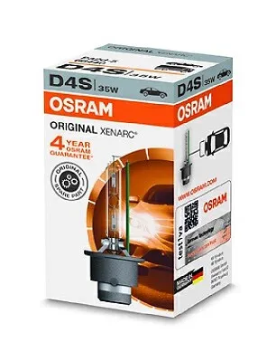 OSRAM Xenarc Original 66440 D4S Xenon Scheinwerferlampe - ECE-zertifizierte Autobeleuchtung mit 3.200 Lumen Lichtstrom und bis zu 4.000 Stunden Lebensdauer. Ideal für klare Sicht und Sicherheit im Straßenverkehr.