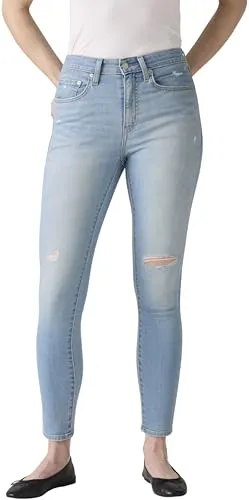 Levi's 721 High Rise Skinny Jeans - Jeans mit hohem Bund, verlängert optisch das Bein und bietet einen Lifting-Effekt, der schmeichelt und formt die Figur.