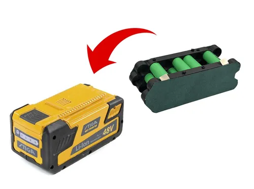Li-Ionen Akkupack für Stiga SBT5048 – 48V 5200 mAh - Hochleistungs-Akkupack mit 48V und 5,2 Ah für zuverlässigen Einsatz in elektrischen Gartenmaschinen. Ideal für längere Betriebszeiten und effiziente Leistung.