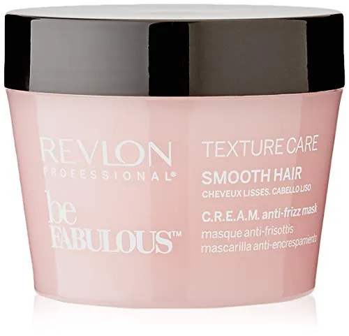 Revlon Professional 8432225088518 Be fabulous Texture Care SMOOTH Hair C.R.E.A.M. Anti-Frizz Mask