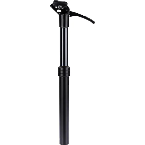 Contec Sattelstütze Sagi Drop Ø 30,9mm - Hochwertige Variosattelstütze aus Aluminium mit 100mm stufenloser Höhenverstellung für optimalen Komfort und Anpassungsfähigkeit, ideal für Fahrer zwischen 50-120 kg.