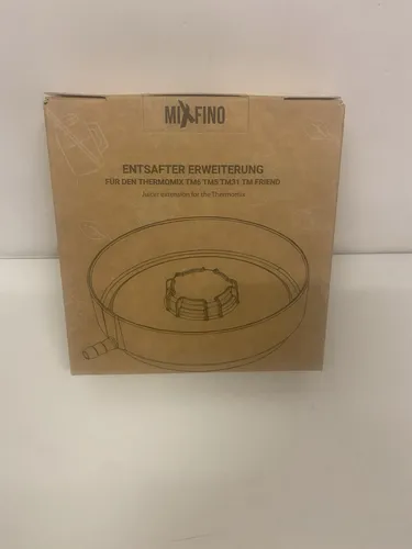 MixFino Dampfentsafter für Thermomix TM6 TM5 TM31 TM Friend - Vollautomatisch entsaften, gesund und naturrein mit Made in Germany Qualität