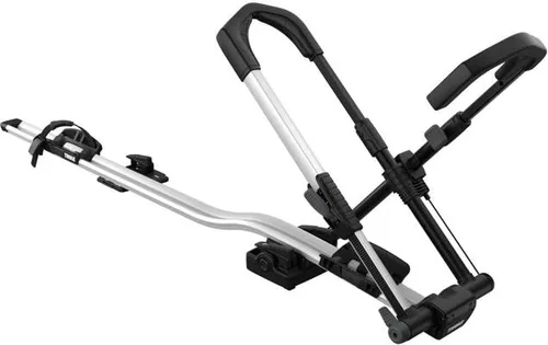 Thule UpRide Fahrradträger für das Autodach - Gepäckträger für aufrechten Transport ohne Rahmenkontakt, ideal für Karbonrahmen und einfach zu montieren.