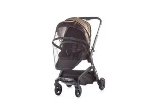 Chipolino Moskitonetz Lux, Insektenschutz, Kinderwagen, Buggy, Reißverschluss schwarz