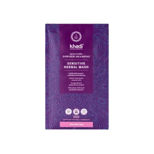 Khadi - sensitiv herbal wash Shampoopulver