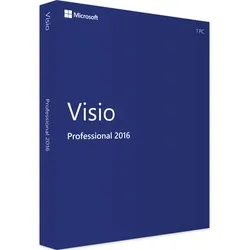 Microsoft Visio 2016 Professional | Windows | Zertifizierter Shop