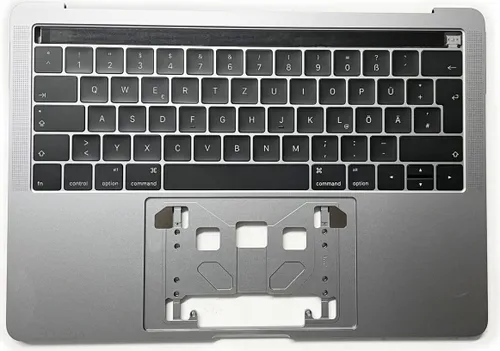 Topcase Handauflage mit Tastatur für MacBook Pro 13" Retina A1989 2018-2019 Space Gray