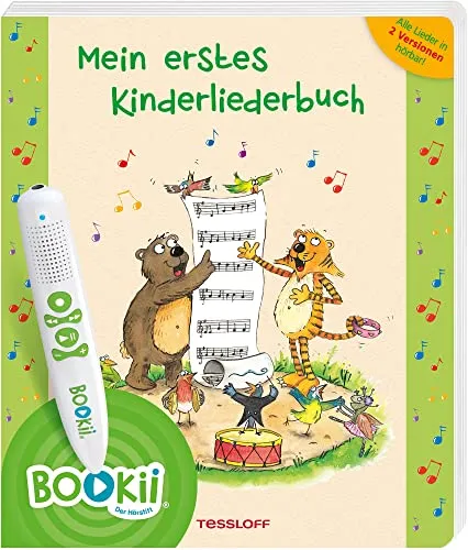 BOOKii® Mein erstes Kinderliederbuch: Für Kinder ab 3 Jahren (BOOKii / Antippen, Spielen, Lernen)