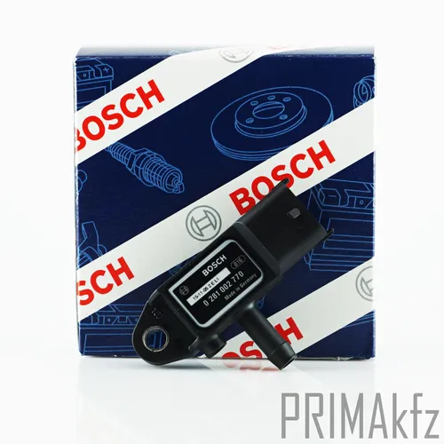 BOSCH 0281002770 Abgasdrucksensor für Opel Astra, Vectra C, Zafira B - Hochwertiger Abgasdrucksensor von BOSCH, optimiert die Motorleistung und reduziert Emissionen. Ideal für Opel und Fiat Fahrzeuge.