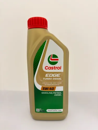 Castrol Motoröl EDGE Turbo Diesel 5W-40 15F816 - Hochleistungs-Motoröl für Diesel-Motoren, bietet exzellente Schmierung und Schutz unter extremen Bedingungen.