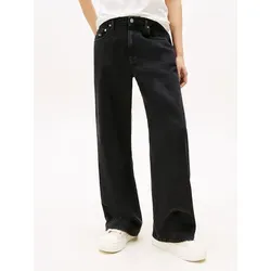 Tommy Jeans Relax-fit "MIA MR RLXD STR" - Damenjeans in blauer Waschung - Komfortable Damen-Relax-fit-Jeans mit geradem Schnitt und klassischer Leibhöhe, ideal für vielseitige Outfits. Pflegeleicht dank robustem Denimstoff.