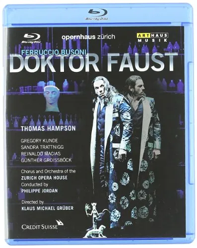 Ferruccio Busoni - Doktor Faust [Blu-ray] - Erleben Sie die faszinierende Oper von Ferruccio Busoni in brillanter Bild- und Tonqualität. Ideal für Opernliebhaber und eine Bereicherung für jede Filmsammlung.