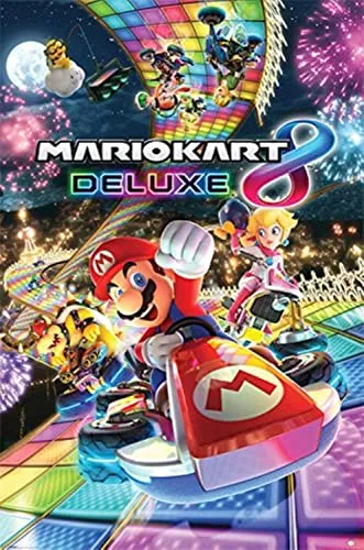 Nintendo Mario Kart 8 'Deluxe' Maxi Poster, 61 x 91.5 cm Mehrfarbig