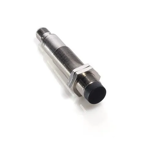 Bernstein Näherungsschalter KIN-M18PS/008-KLS12 - Induktiver Näherungssensor mit 8 mm Schaltabstand, ideal für präzise Positionserkennung in automatisierten Anwendungen.