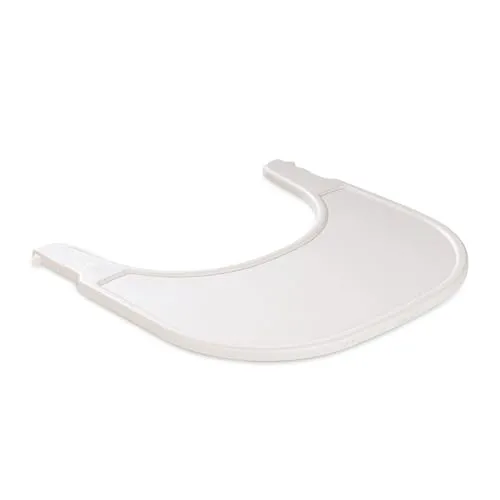 Hauck Hochstuhltablett Alpha Click Tray - Speckle Beige - Hochstuhltablett aus recyceltem Kunststoff, mit Außenranderhöhung für mehr Sicherheit, ideal für den Einsatz mit dem Hauck Alpha Hochstuhl.