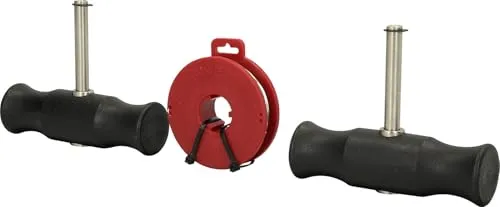 BRILLIANT TOOLS BT681150 Griffe mit Ziehdraht zum Ausschneiden vo n Scheiben | 3-tlg. [Powered by KS TOOLS]