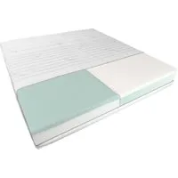Hochwertige Partnermatratze 160x200 cm - 7-Zonen Taschenfederkern - Matratzen mit optimaler Punktelastizität, zwei Härtegrade und atmungsaktiver Klimafaser für ein luxuriöses Schlafgefühl. Ideal für erholsame Nächte und Rückenregeneration.