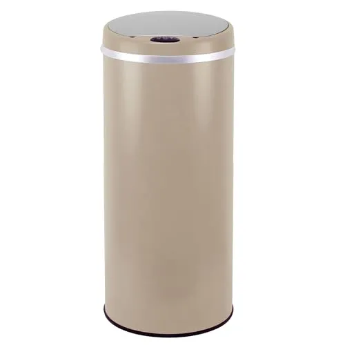 Kitchen Move Automatischer Küchenabfalleimer 42 L SOHO - Hygienischer 42L Küchenabfalleimer mit automatischer Öffnung durch Infrarotsensor. Robustes Edelstahl-Design, rutschfeste Unterseite und leise Schließung – ideal für moderne Küchen.