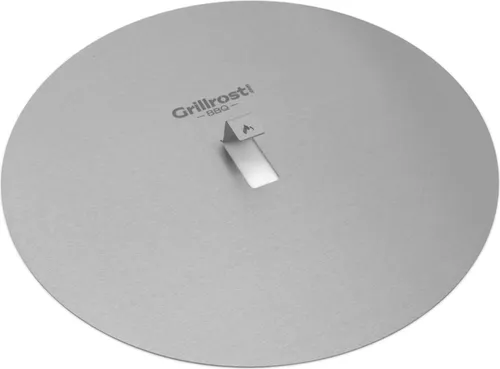 Blind Slice – Edelstahlplatte für perfektes Blindbacken von Pizza - Die ideale Lösung für kreatives Pizzabacken: Die Edelstahlplatte sorgt für einen flachen Pizzaboden und einen hohen Rand. Perfekt für süße Beläge nach dem Backen - ganz ohne Verbiegen oder Aluminium.