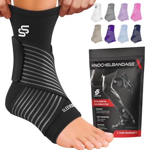 Sleeve Stars Sprunggelenkbandage  Plantarfasziitis & Achillessehnen Entlastun...
