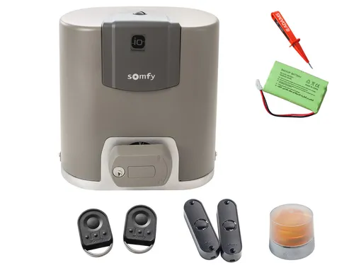 Somfy Elixo 500 3S M io Schiebetorantrieb EADAMS Set Comfort Pack 1241520
